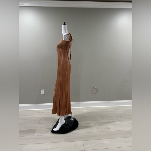 $1135 ZIMMERMANN 
Ottie Metallic Knit Midi Dress size 0/ xs - Picture 9 of 13